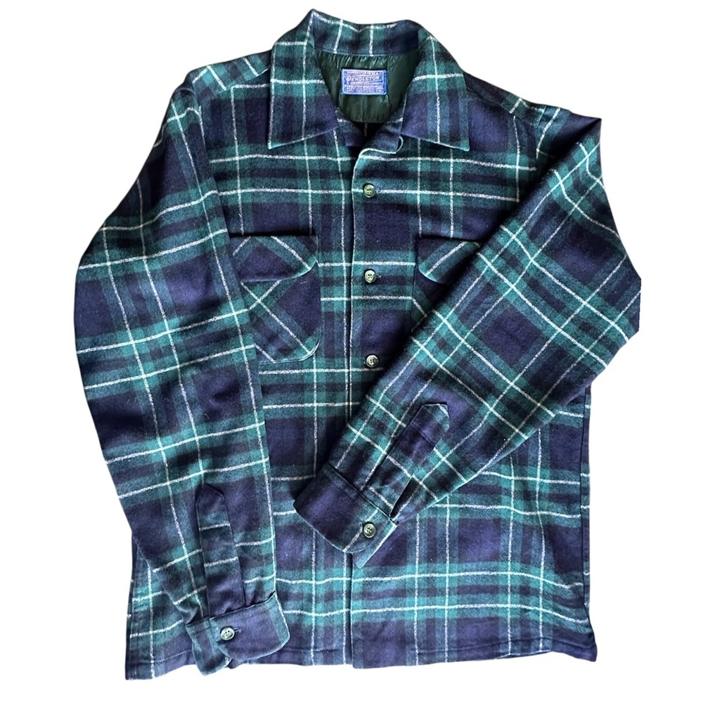 Pendleton Plaid Button Down Shirt - image 3